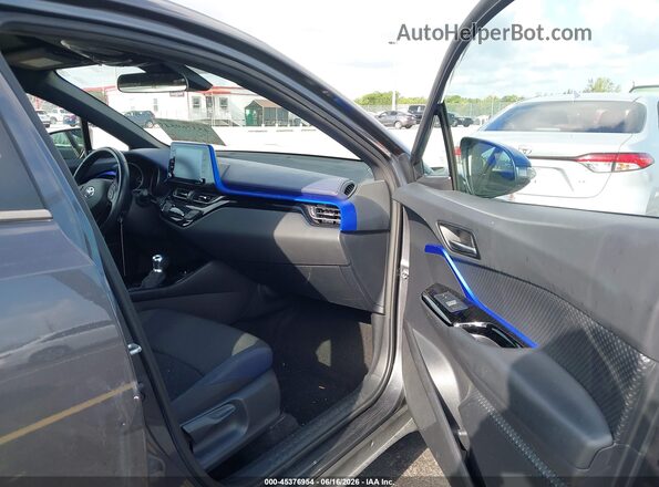 NMTKHMBX5MR123281 2021 TOYOTA C-HR Gray Front interior view