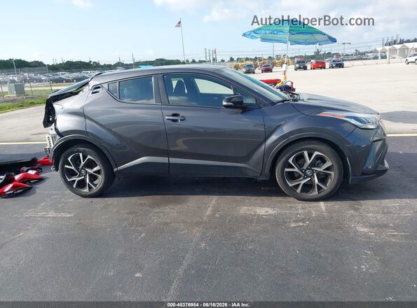 NMTKHMBX5MR123281 2021 TOYOTA C-HR Gray 360 interior view