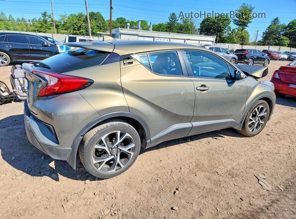 NMTKHMBX5MR124222 2021 TOYOTA C-HR Brown Rear right
