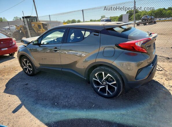 NMTKHMBX5MR124222 2021 TOYOTA C-HR Brown Rear left