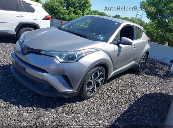 NMTKHMBX6JR028787 2018 TOYOTA C-HR Gray Przód lewy