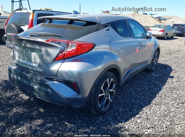 NMTKHMBX6JR028787 2018 TOYOTA C-HR Gray Tył prawy