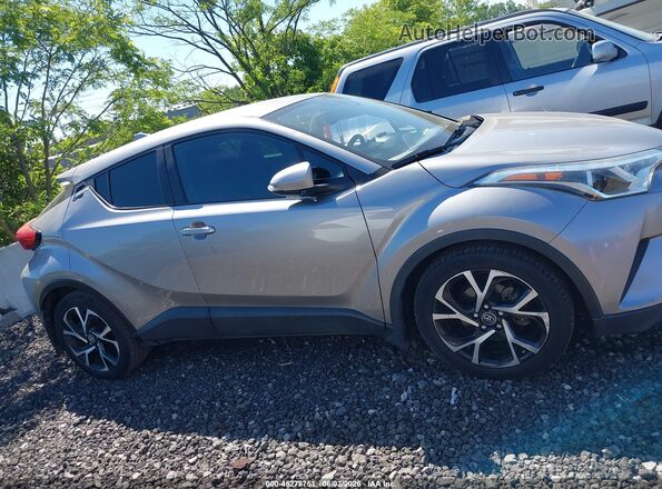 NMTKHMBX6JR028787 2018 TOYOTA C-HR Gray Widok wnętrza z tyłu