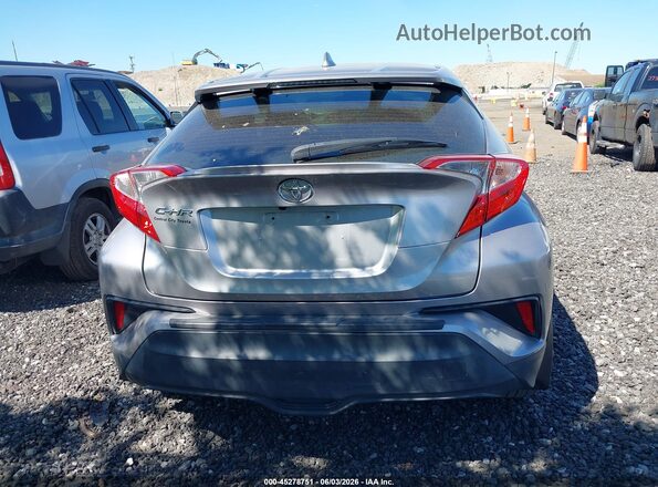 NMTKHMBX6JR028787 2018 TOYOTA C-HR Gray 
