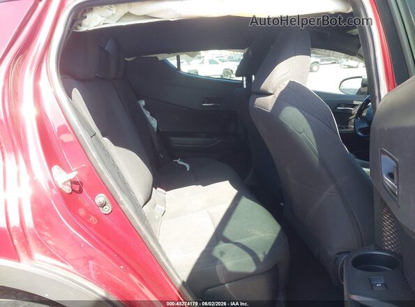 NMTKHMBX6JR034170 2018 TOYOTA C-HR Red Вид наклейки з VIN-кодом
