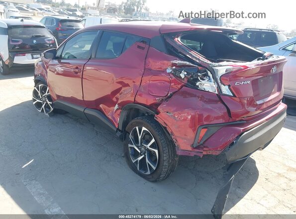 NMTKHMBX6JR034170 2018 TOYOTA C-HR Red Задня ліва чверть