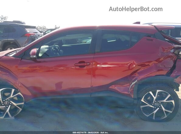 NMTKHMBX6JR034170 2018 TOYOTA C-HR Red Панорамний вид салону 360°
