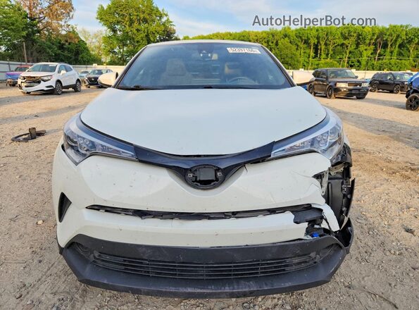 NMTKHMBX6JR057299 2018 TOYOTA C-HR White Vista frontal
