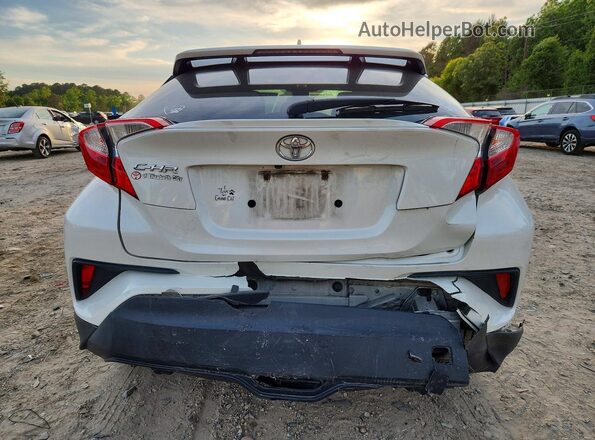 NMTKHMBX6JR057299 2018 TOYOTA C-HR White Vista trasera
