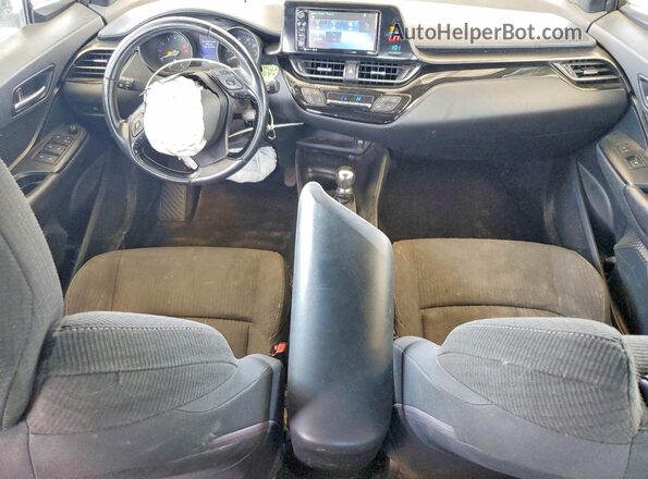 NMTKHMBX7JR052435 2018 TOYOTA C-HR Угольный Вид панели приборов