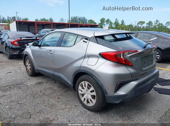 NMTKHMBX7KR077756 2019 TOYOTA C-HR Silver Tył lewy