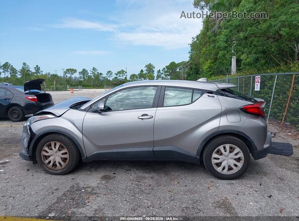 NMTKHMBX7KR077756 2019 TOYOTA C-HR Silver Widok wnętrza 360 stopni