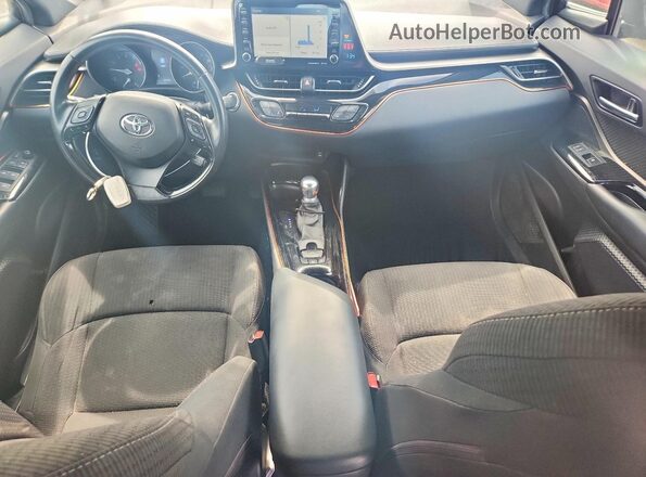 NMTKHMBX7KR094850 2019 TOYOTA C-HR Серый Вид панели приборов