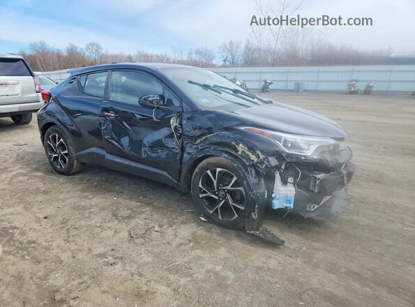 NMTKHMBX7KR094850 2019 TOYOTA C-HR Серый Передняя правая четверть