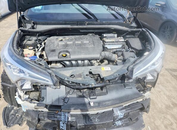 NMTKHMBX7KR094850 2019 TOYOTA C-HR Серый Вид задней части салона