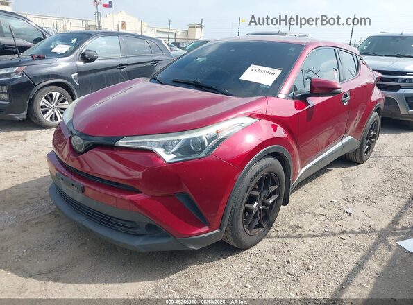 NMTKHMBX7KR097179 2019 TOYOTA C-HR Red Front left