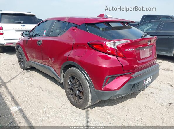 NMTKHMBX7KR097179 2019 TOYOTA C-HR Red Rear left