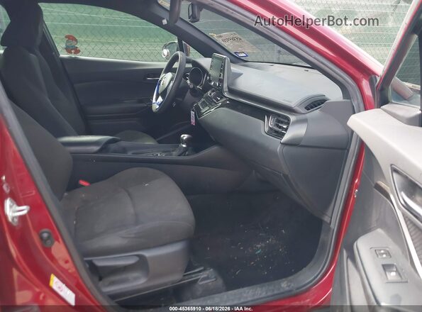 NMTKHMBX7KR097179 2019 TOYOTA C-HR Red Front interior view