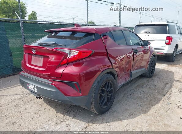 NMTKHMBX7KR097179 2019 TOYOTA C-HR Red Rear right