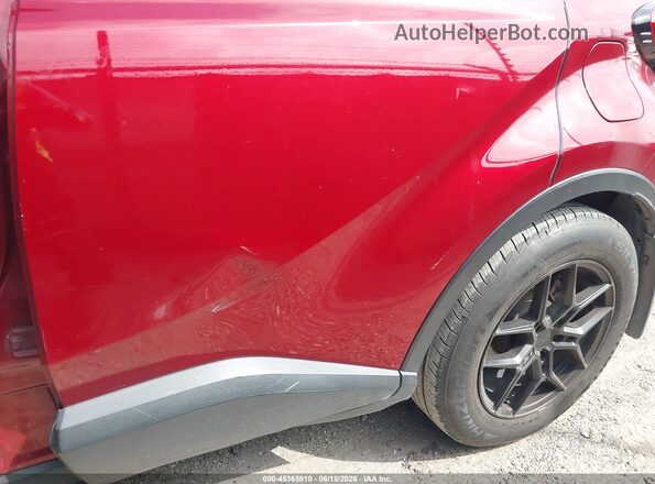 NMTKHMBX7KR097179 2019 TOYOTA C-HR Red 