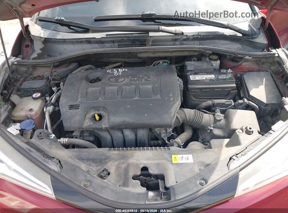 NMTKHMBX7KR097179 2019 TOYOTA C-HR Red Rear view