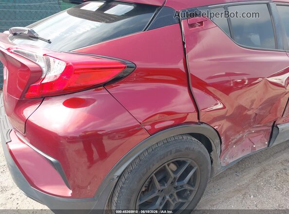 NMTKHMBX7KR097179 2019 TOYOTA C-HR Red 