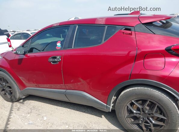NMTKHMBX7KR097179 2019 TOYOTA C-HR Red 360 interior view