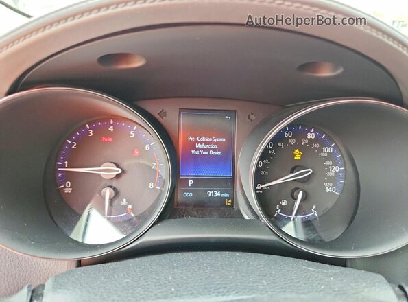NMTKHMBX7LR107047 2020 TOYOTA C-HR Серый Вид щитка приборов