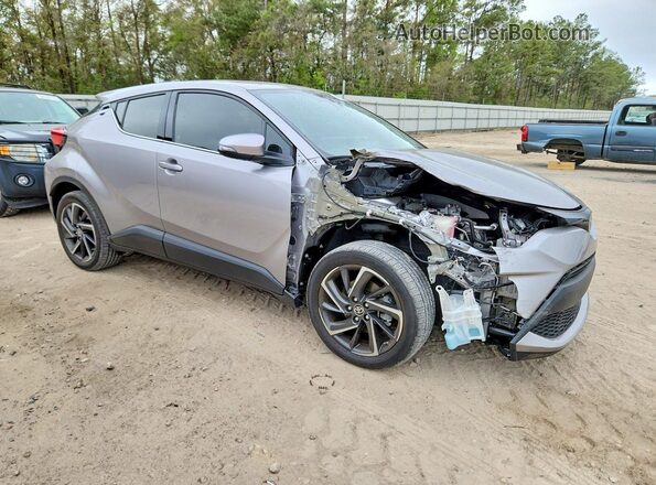 NMTKHMBX7LR107047 2020 TOYOTA C-HR Серый Передняя правая четверть