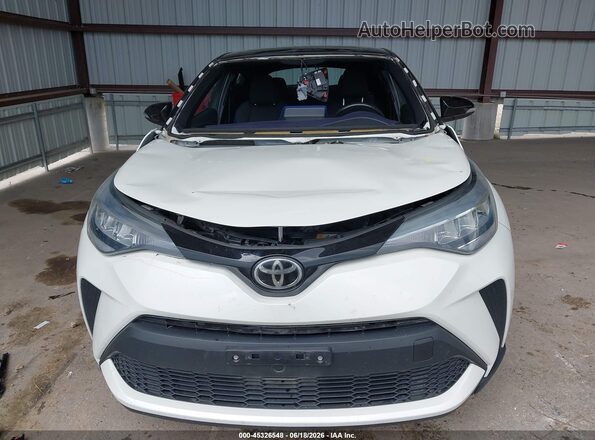 NMTKHMBX7LR117609 2020 TOYOTA C-HR White Vista frontal