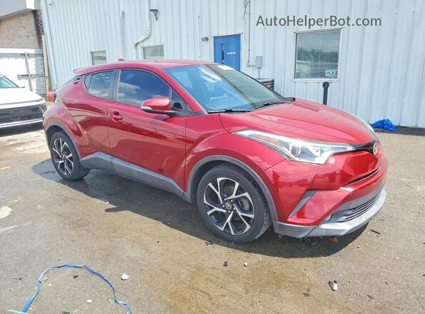 NMTKHMBX8JR007018 2018 TOYOTA C-HR Red Front right