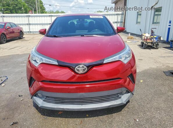 NMTKHMBX8JR007018 2018 TOYOTA C-HR Red Front view