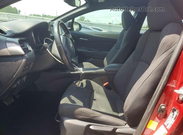 NMTKHMBX8JR007018 2018 TOYOTA C-HR Red Front interior view