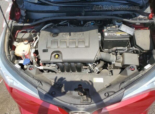 NMTKHMBX8JR007018 2018 TOYOTA C-HR Red Engine compartment view