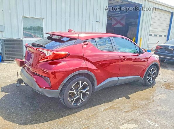 NMTKHMBX8JR007018 2018 TOYOTA C-HR Red Rear right