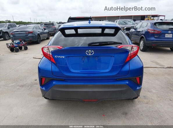 NMTKHMBX8JR009691 2018 TOYOTA C-HR Blue 
