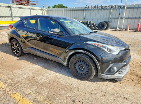 NMTKHMBX8JR032498 2018 TOYOTA C-HR Черный Передняя правая четверть