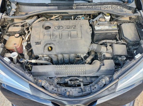 NMTKHMBX8JR032498 2018 TOYOTA C-HR Черный Вид задней части салона
