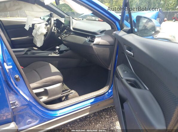 NMTKHMBX8KR093710 2019 TOYOTA C-HR Blue Front interior view