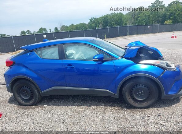 NMTKHMBX8KR093710 2019 TOYOTA C-HR Blue Rear interior view