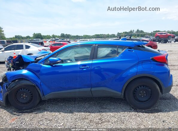 NMTKHMBX8KR093710 2019 TOYOTA C-HR Blue 360 interior view