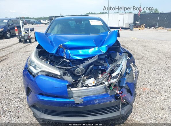 NMTKHMBX8KR093710 2019 TOYOTA C-HR Blue Front view