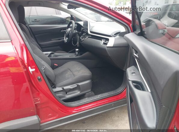 NMTKHMBX8LR103590 2020 TOYOTA C-HR Red წინა სალონის ხედი