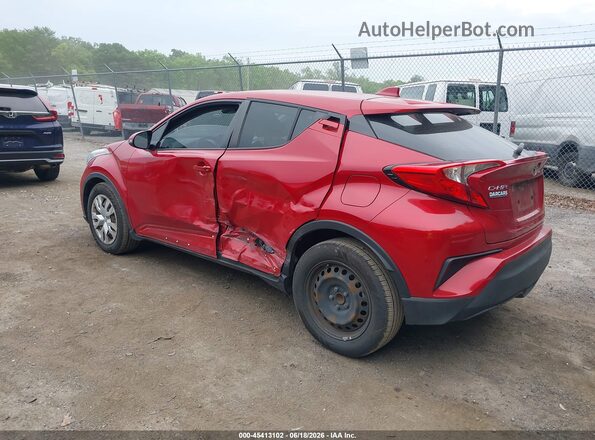 NMTKHMBX8LR103590 2020 TOYOTA C-HR Red უკანა მარცხენა