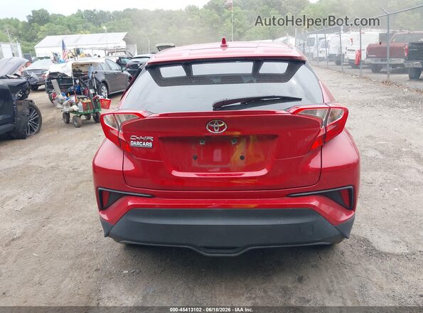 NMTKHMBX8LR103590 2020 TOYOTA C-HR Red 