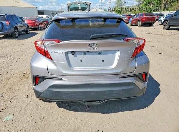 NMTKHMBX8LR104870 2020 TOYOTA C-HR Gray Rear view