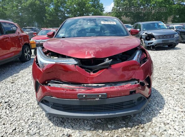 NMTKHMBX9JR007948 2018 TOYOTA C-HR Burgundy Front view