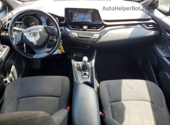 NMTKHMBX9JR007948 2018 TOYOTA C-HR Burgundy Dashboard view