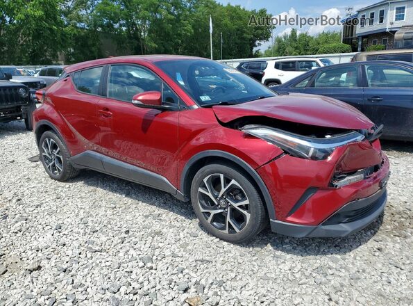 NMTKHMBX9JR007948 2018 TOYOTA C-HR Burgundy Front right