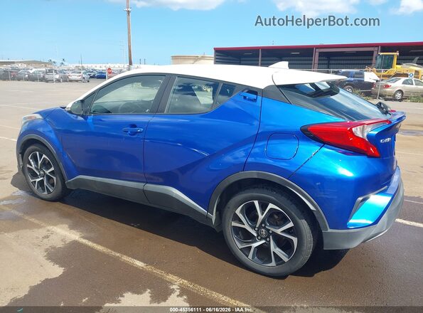 NMTKHMBX9JR034616 2018 TOYOTA C-HR Blue 